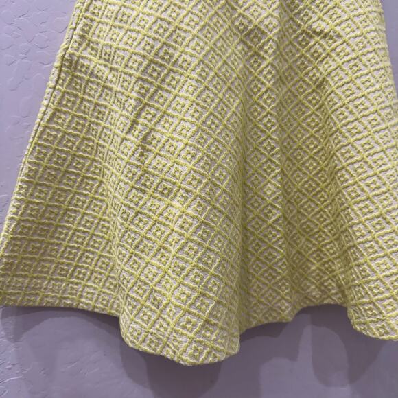 Janie and Jack Yellow Jacquard Geometric Tank Dress - Picture 4 of 9